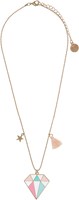 Calico Sun collana pietra preziosa con stella e nappina - gioiello colorato bambini-2
