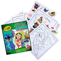 Crayola libro da colorare divertente Lilo & Stitch con adesivi