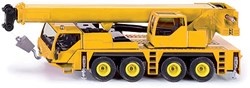 Siku camion gru giocattolo 1:55 metallo plastica giallo braccio telescopico