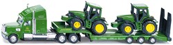 Siku rimorchio giocattolo con trattori John Deere 1:87 metallo plastica