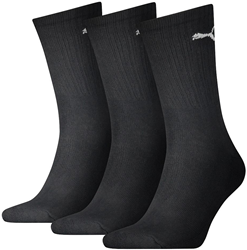 Puma calzini sportivi crew leggeri 3 paia neri basici comodi