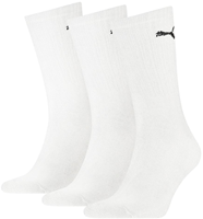 Puma calzini sportivi bianchi - modello crew - 3 paia - leggeri - cotone