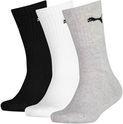 Puma calzini sportivi bambini 3-pack - calze alte cotone bimbo bimba 35-38