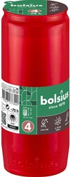 Bolsius candela commemorativa rossa - Luce per ricordo da interno ed esterno