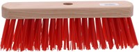 Linea scopa da strada legno pvc rosso - scopa da esterno resistente per bambini