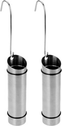 Excellent Houseware evaporatore acqua acciaio inox set - umidificatore radiatore 2 pezzi