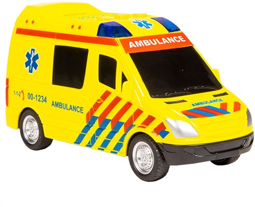 Playmobil ambulanza giocattolo con luci e suoni - Rescue Racers-3