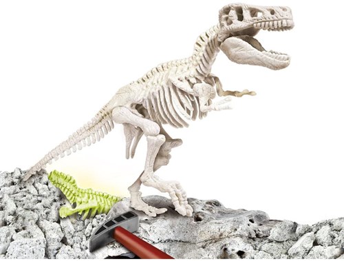 Clementoni giocattolo archeologia T-Rex fluorescente 7+ educativo-3