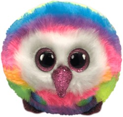 Ty Teeny Puffies Owen Owl, 10cm