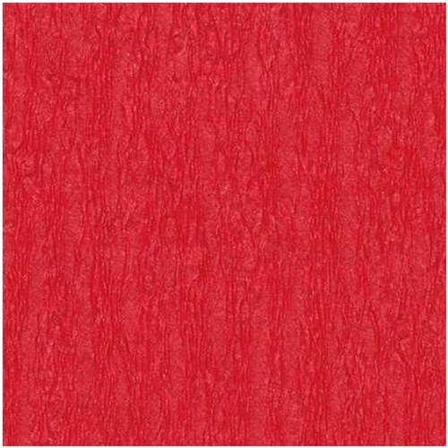 Mercurius carta crespa 50x250 cm rossa - carta creativa 10 rotoli