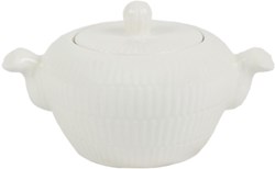Vienne zuccheriera ceramica bianca servizio classico accessorio tavola