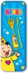Studio 100 Bumba set posate per bambini blu - forchetta e cucchiaio melamina