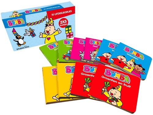 Studio 100 Bumba libretti da distribuire cartone set 10 bambini festa