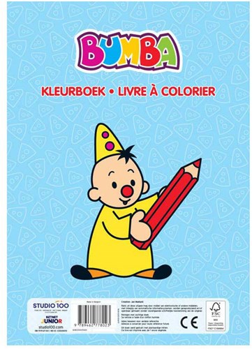 OttoSimon libro da colorare animali Bumba FSC Mix 70% A4 creatività-2