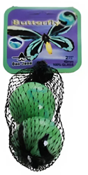 Don Juan biglie butterfly 42mm vetro Messico gioco divertente