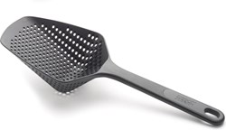 Joseph Joseph cucchiaio scolapasta nero - utensile da cucina spatola grande