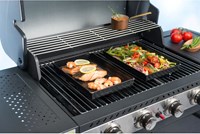 NoStik vassoio barbecue antiaderente 3L plastica 29x34x3cm forno-3