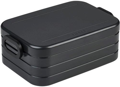 Mepal lunchbox portapranzo midi nordic black - 4 fette - plastica