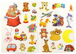 Twisk libro di adesivi e colorare Sinterklaas A4 con giochi