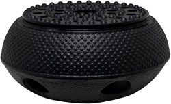 Svenska Living scaldavivande in ghisa nero Ø15x7cm scalda tè