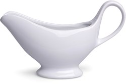 Svenska Living salsiera porcellana bianca 21x7x11,5cm - ciotola da portata
