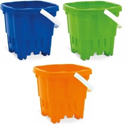 Adriatic secchiello castello giocattolo sabbiera 22 cm multicolore
