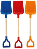 Pala adriatica manico in legno plastica 56 cm. 121