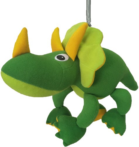 Jumpers animale dondolante Triceratops - decorazione mobile cameretta