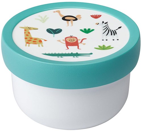 Mepal porta frutta - lunchbox con stampa animale per bambini e snack