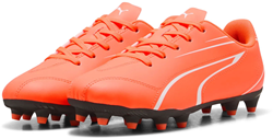 Puma scarpe da calcio Vitoria FG/AG junior rosso nero erba sintetica
