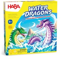 Haba gioco educativo Water dragons - gioco da tavolo colorato in cartone