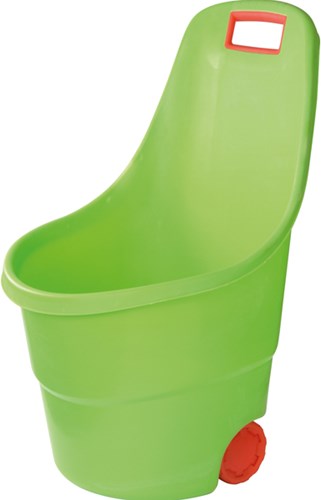 Eduplay carrello portagiochi 48L set di 3 - carrello verde impilabile
