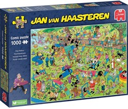 Jumbo puzzle Jan van Haasteren percorso cani 1000 pezzi cartone animato