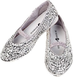 Souza for Kids scarpe da principessa argento taglia 25 - accessorio travestimento