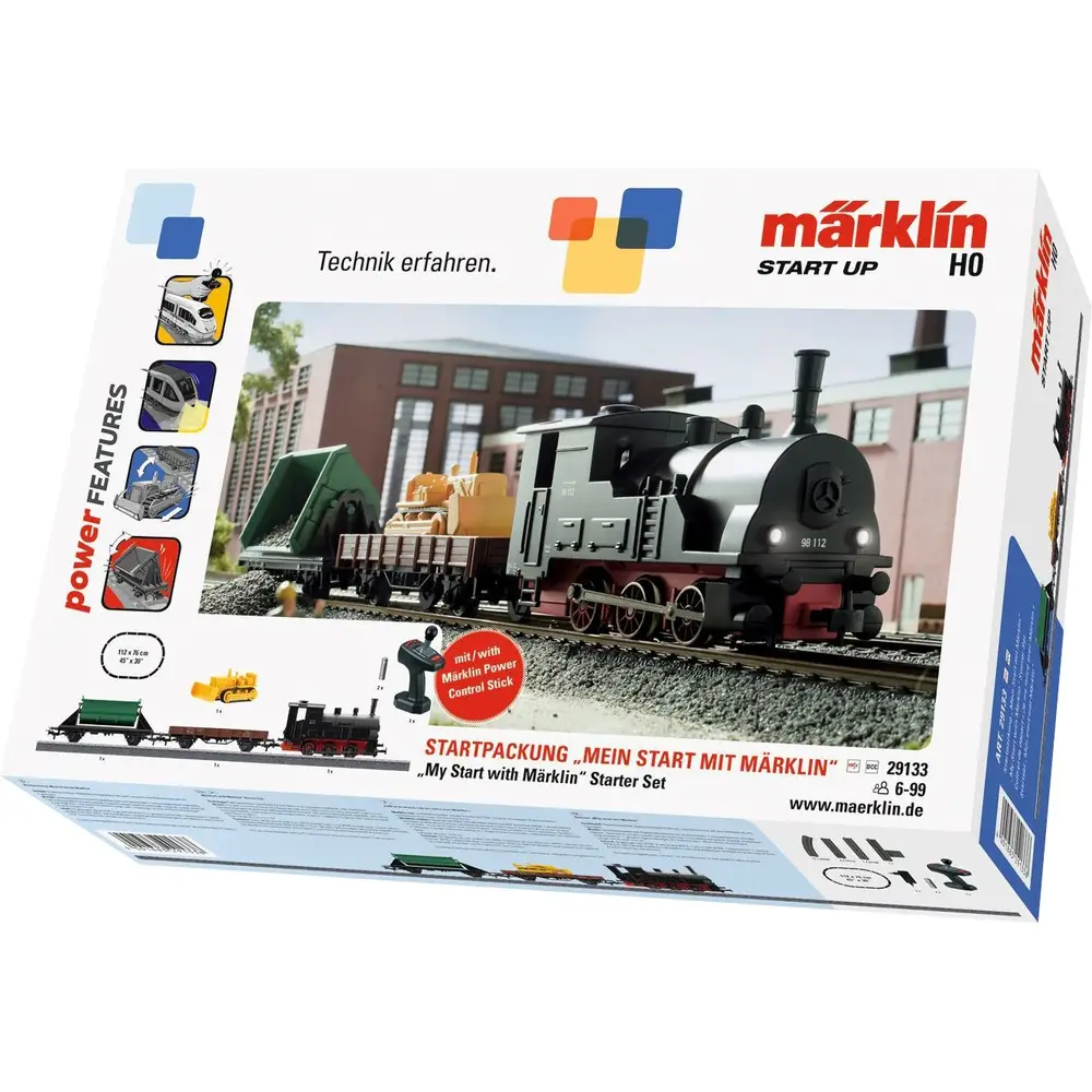 Märklin set treno H0 set iniziale digitale con Power Control Stick