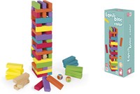 Janod Gioco di equilibrio - Torre in legno Jenga Gioco da tavolo-2