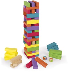 Janod Gioco di equilibrio - Torre in legno Jenga Gioco da tavolo