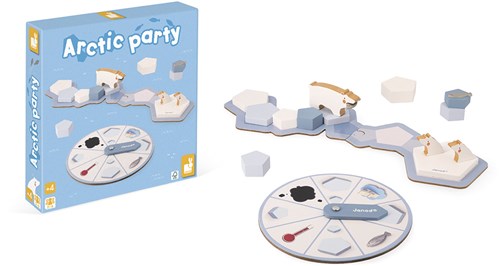 Janod gioco - Arctic Party gioco da tavolo per bambini-2