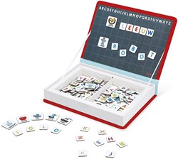 Janod libro magnetico alfabeto - set educativo di magneti per bambini