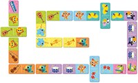 Janod gioco - Domino strumenti musicali educativo bambini cartone FSC-3