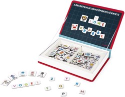 Janod libro magnetico alfabeto - giocattolo educativo imparare il tedesco