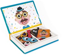 Janod Magnetibook - Gioco Magnetico Facce Pazze Bambini - Giocattolo Creativo-3