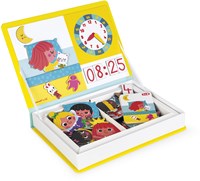 Janod Magnetibook - Imparare l'orologio - Gioco educativo magnetico per bambini-3