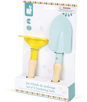 Janod Happy Garden - Attrezzi da giardinaggio per bambini - Set gioco giardino-2