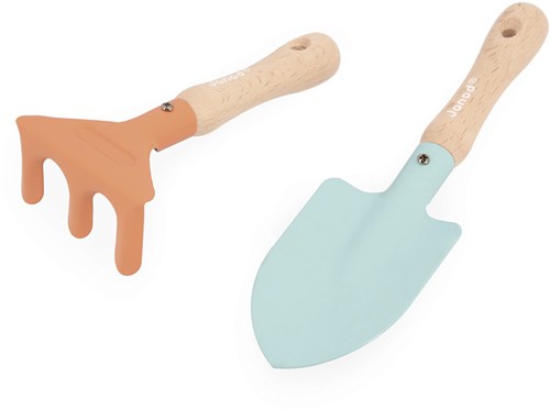 Janod Happy Garden - Attrezzi da giardinaggio per bambini - Set gioco giardino-3