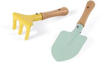 Janod Happy Garden - Attrezzi da giardinaggio per bambini - Set gioco giardino