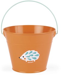 Janod Secchiello Happy Garden - Giocattolo da giardinaggio per bambini - Arancione