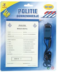 Libri per ricevute della polizia+matita 26602