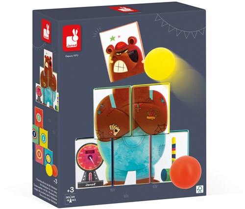 Janod Applepop - Lancio della palla con Mr. Bear