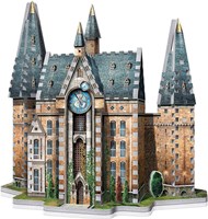 Wrebbit 3D Puzzle - Harry Potter Hogwarts Clock Tower Puzzle 3D 420 pezzi-3